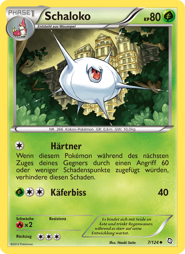 Schaloko 7 — Dragons Exalted (German Pokémon TCG card)