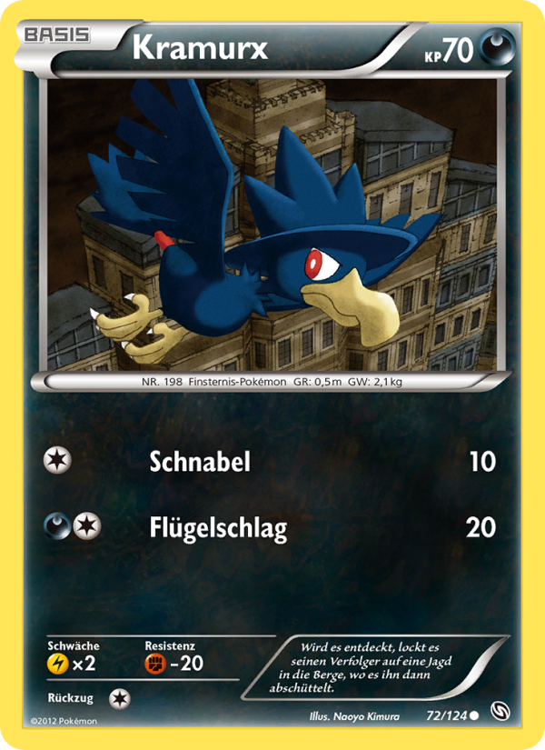 Kramurx 72 — Dragons Exalted (German Pokémon TCG card)