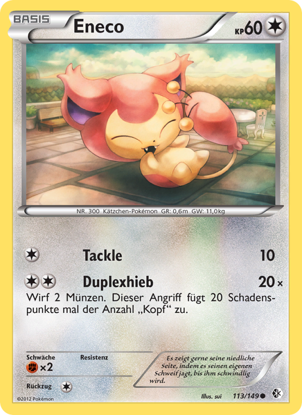 Eneco 113 — Boundaries Crossed (German Pokémon TCG card)