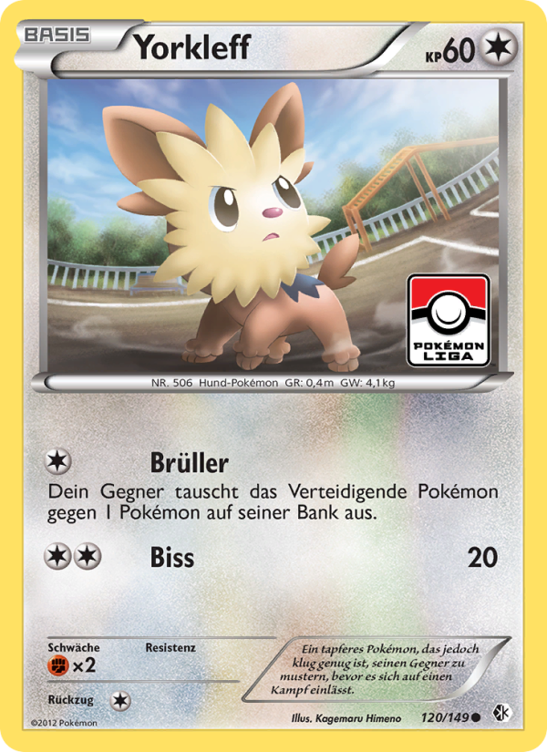 Yorkleff 120 — Boundaries Crossed (German Pokémon TCG card)
