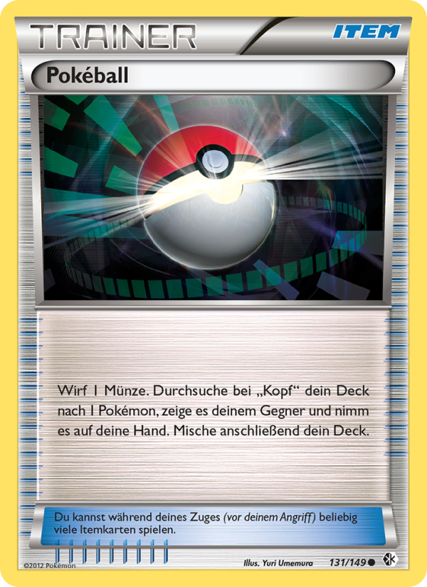 Pokéball 131 — Überschrittene Schwellen (German Pokémon TCG card)