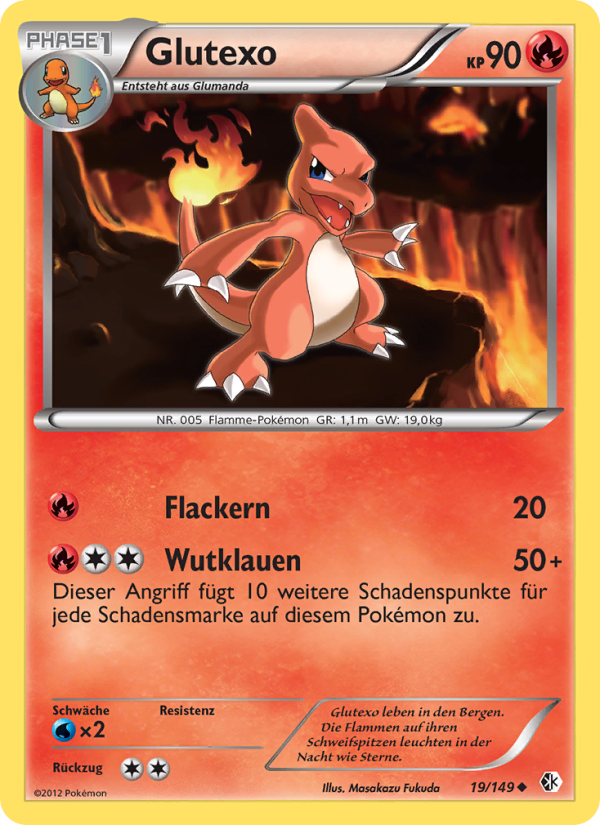Glutexo 19 — Boundaries Crossed (German Pokémon TCG card)
