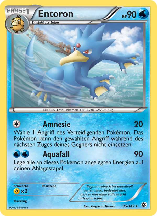 Entoron 35 — Boundaries Crossed (German Pokémon TCG card)