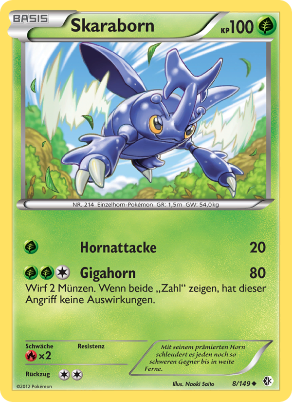 Skaraborn 8 — Boundaries Crossed (German Pokémon TCG card)