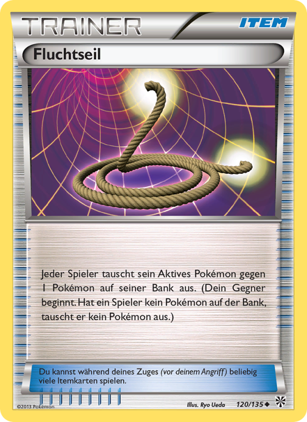 Fluchtseil 120 — Plasma-Sturm (German Pokémon TCG card)