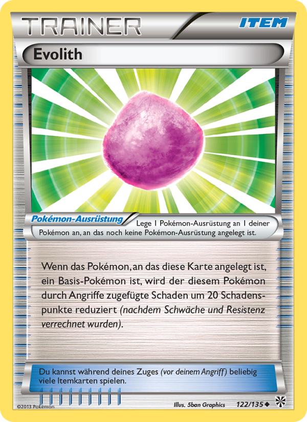 Evolith 122 — Plasma-Sturm (German Pokémon TCG card)