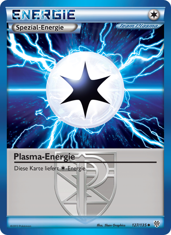 Plasma-Energie 127 — Plasma-Sturm (German Pokémon TCG card)