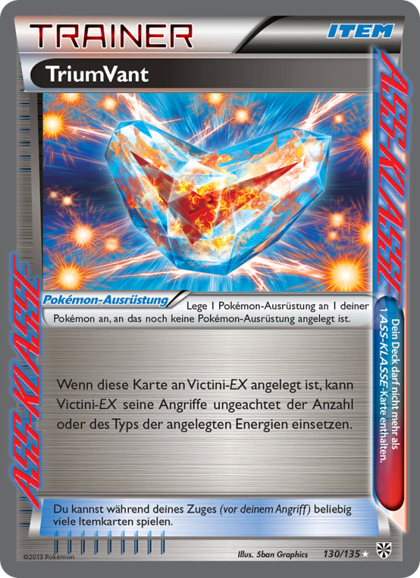 TriumVant 130 — Plasma-Sturm (German Pokémon TCG card)