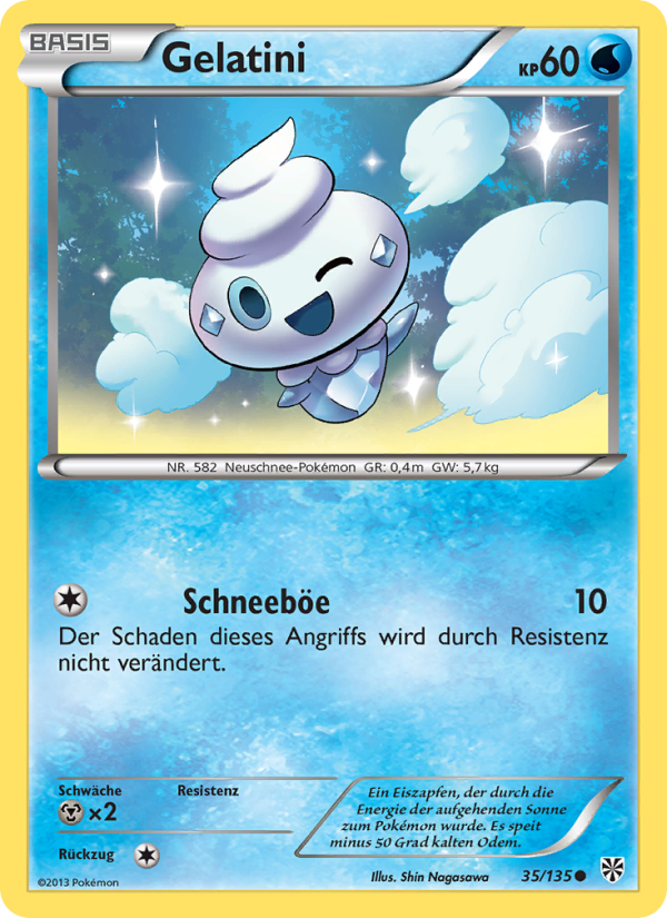 Gelatini 35 — Plasma-Sturm (German Pokémon TCG card)