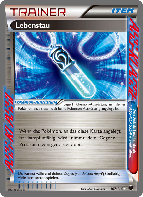 Lebenstau 107 — Plasma-Frost (German Pokémon TCG card)