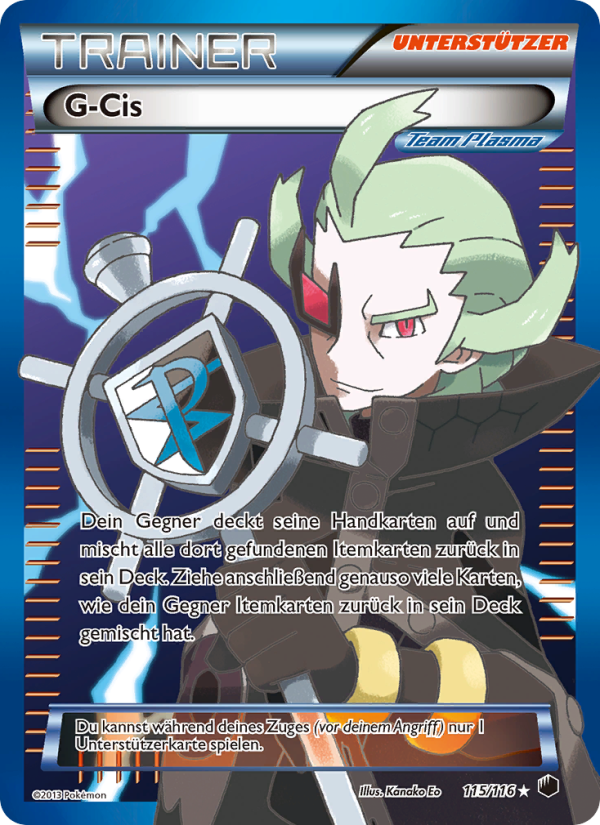 G-Cis 115 — Plasma-Frost (German Pokémon TCG card)