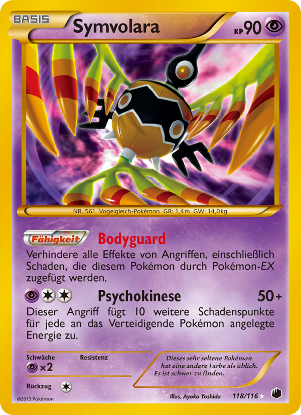 Symvolara 118 — Plasma-Frost (German Pokémon TCG card)