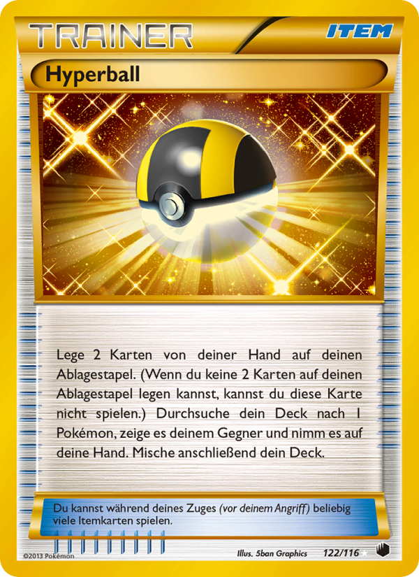 Hyperball 122 — Plasma-Frost (German Pokémon TCG card)