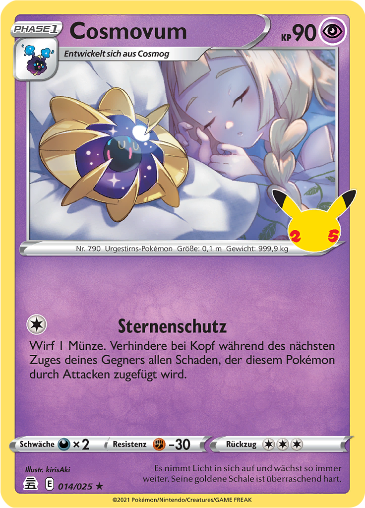 Cosmovum 014/025 — Celebrations (German Pokémon TCG card)