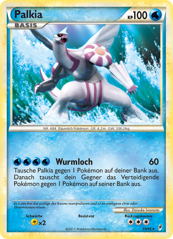 Palkia 19 — Call of Legends (German Pokémon TCG card)