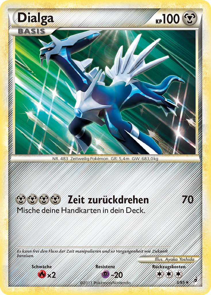 Deoxys 2 — Ruf der Legenden (German Pokémon TCG card)