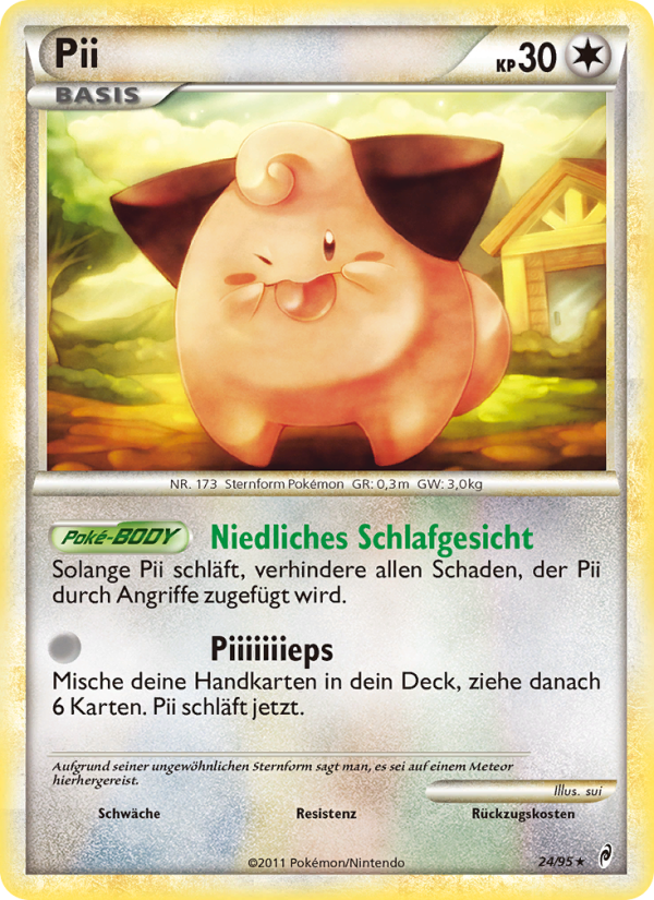 Pii 24 — Call of Legends (German Pokémon TCG card)