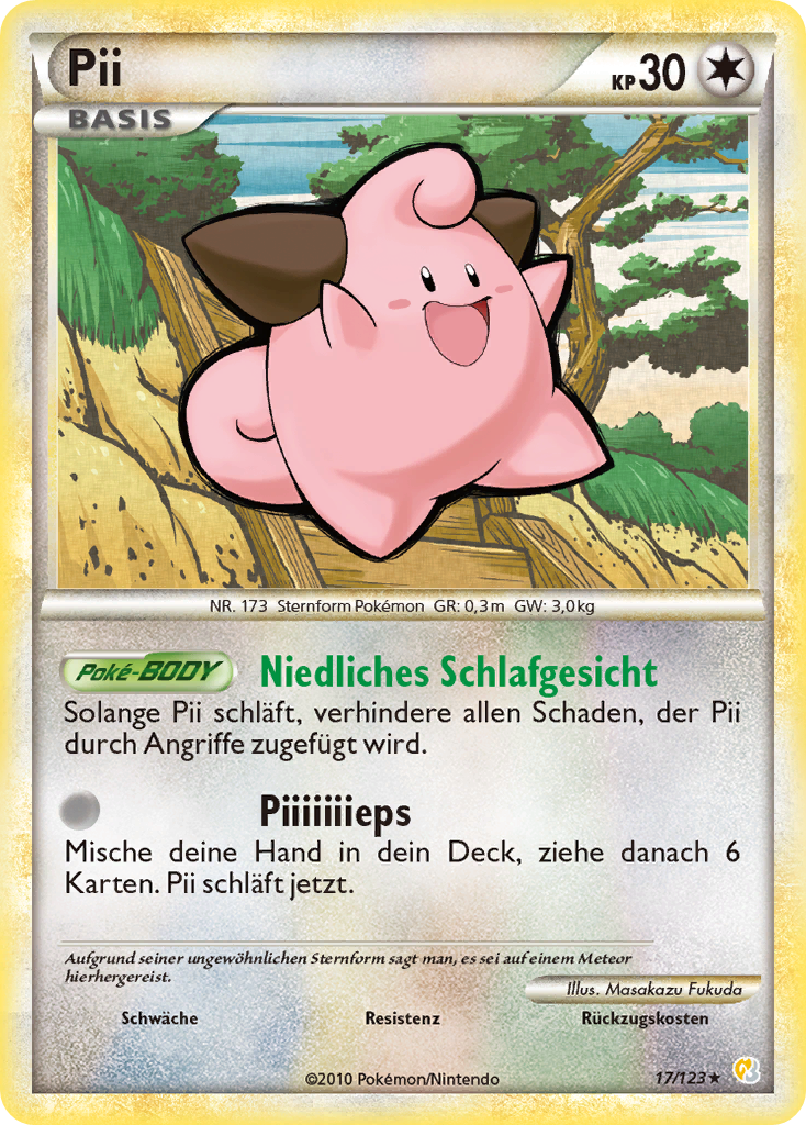 Pii 24 — Ruf der Legenden (German Pokémon TCG card)