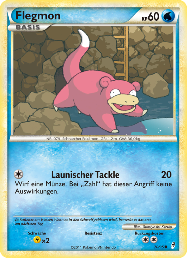 Flegmon 70 — Call of Legends (German Pokémon TCG card)