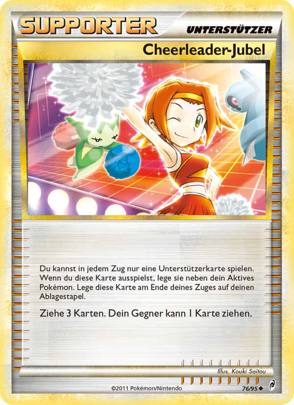 Cheerleader-Jubel 76 — Call of Legends (German Pokémon TCG card)