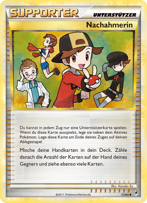 Nachahmerin 77 — Call of Legends (German Pokémon TCG card)