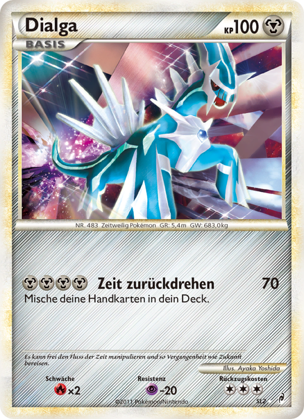 Dialga SL2 — Call of Legends (German Pokémon TCG card)