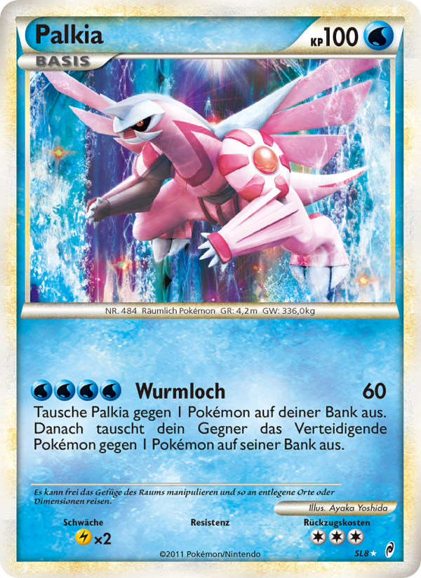 Palkia SL8 — Call of Legends (German Pokémon TCG card)