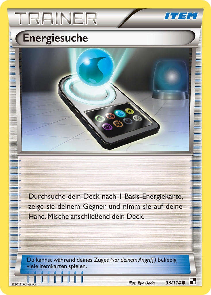 Energiesuche 117 — Diamant & Perl (German Pokémon TCG card)