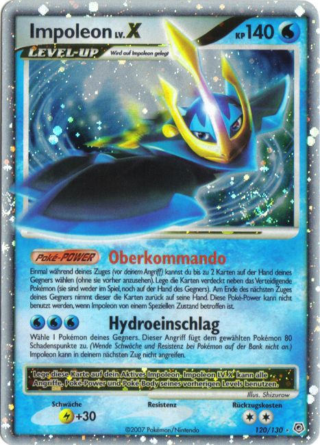 Impoleon 120 — Diamant & Perl (German Pokémon TCG card)