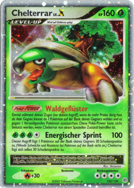 Chelterrar 122 — Diamant & Perl (German Pokémon TCG card)