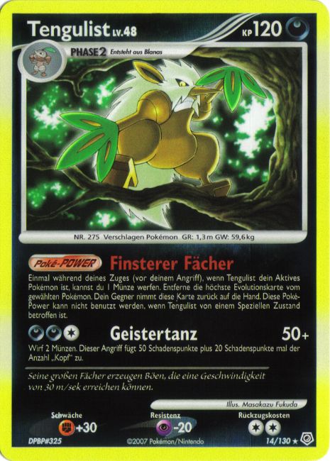 Tengulist 14 — Diamant & Perl (German Pokémon TCG card)