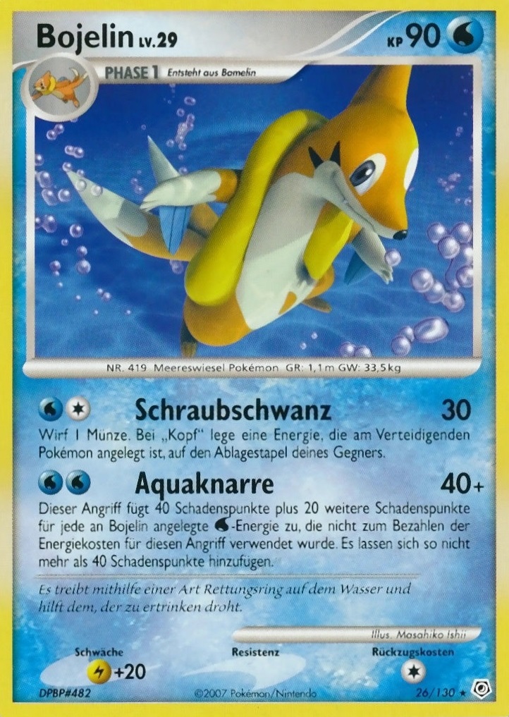 Bojelin 26 — Diamant & Perl (German Pokémon TCG card)