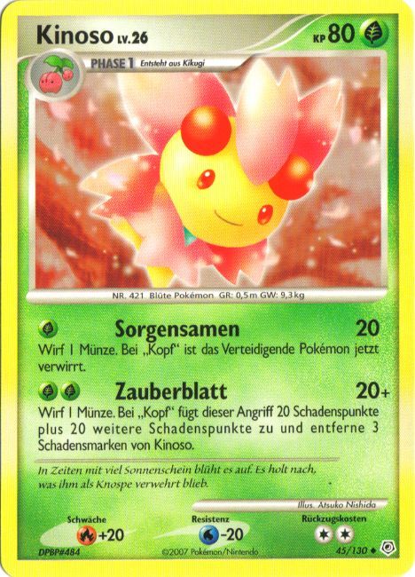 Kinoso 45 — Diamant & Perl (German Pokémon TCG card)
