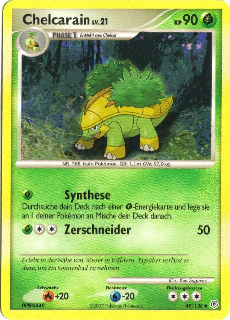 Chelcarain 49 — Diamant & Perl (German Pokémon TCG card)