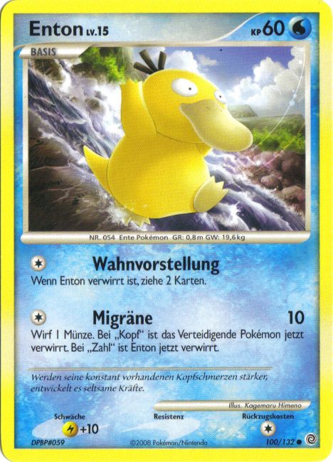 Enton 100 — Rätselhafte Wunder (German Pokémon TCG card)