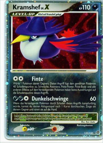 Kramshef 132 — Rätselhafte Wunder (German Pokémon TCG card)