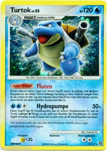 Turtok 2 — Rätselhafte Wunder (German Pokémon TCG card)