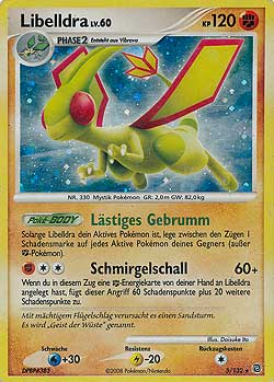 Libelldra 5 — Rätselhafte Wunder (German Pokémon TCG card)