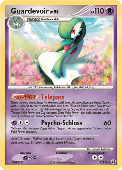 Guardevoir 7 — Rätselhafte Wunder (German Pokémon TCG card)