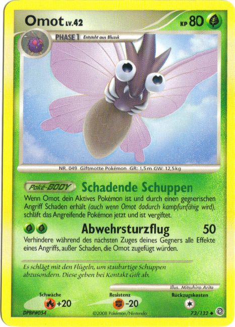 Omot 73 — Rätselhafte Wunder (German Pokémon TCG card)