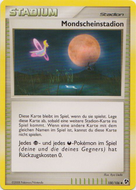 Mondscheinstadion 100 — Epische Begegnungen (German Pokémon TCG card)