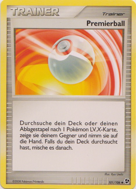 Premierball 101 — Epische Begegnungen (German Pokémon TCG card)