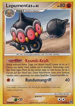 Lepumentas 15 — Epische Begegnungen (German Pokémon TCG card)