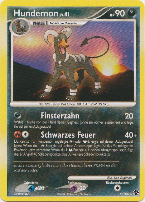 Hundemon 18 — Epische Begegnungen (German Pokémon TCG card)