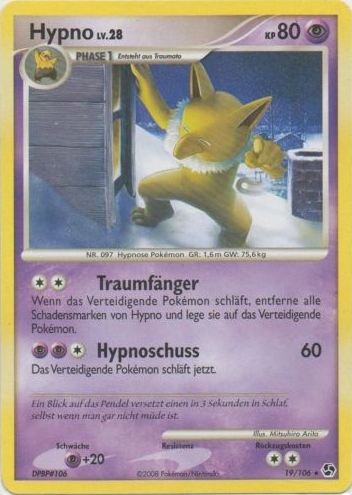Hypno 19 — Epische Begegnungen (German Pokémon TCG card)