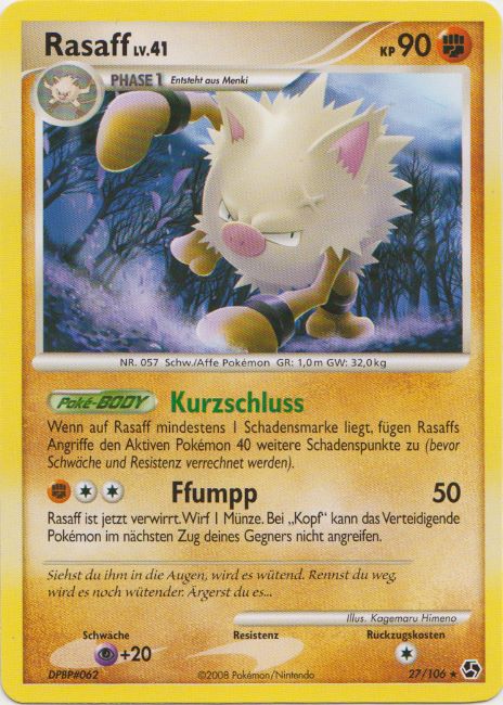 Rasaff 27 — Epische Begegnungen (German Pokémon TCG card)