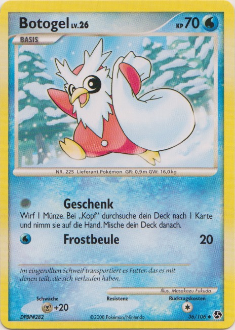 Botogel 36 — Epische Begegnungen (German Pokémon TCG card)