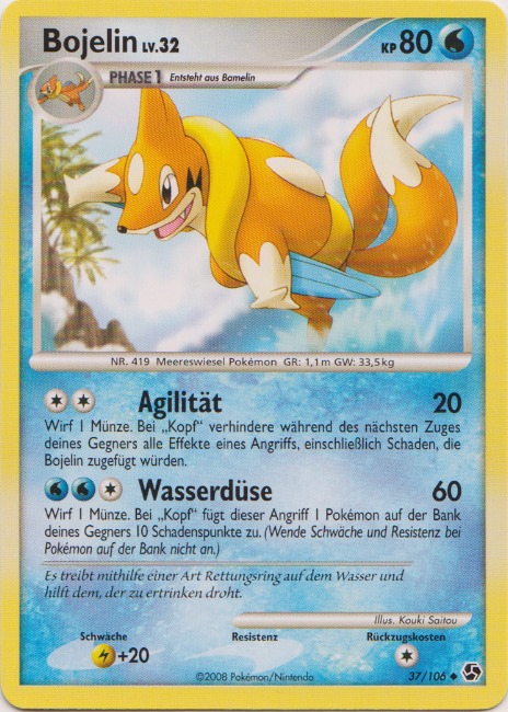 Bojelin 37 — Epische Begegnungen (German Pokémon TCG card)