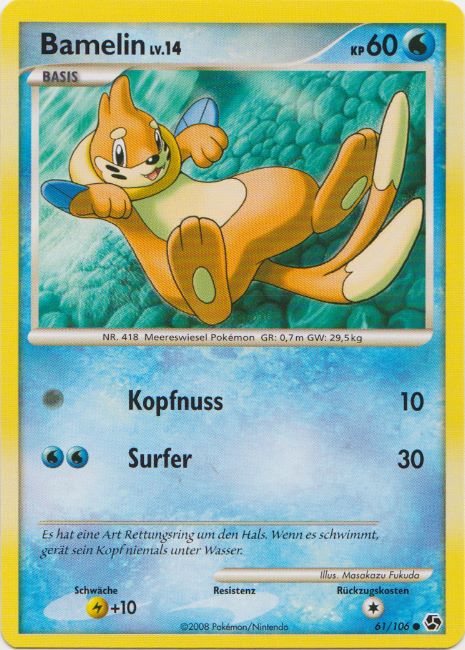 Bamelin 61 — Epische Begegnungen (German Pokémon TCG card)