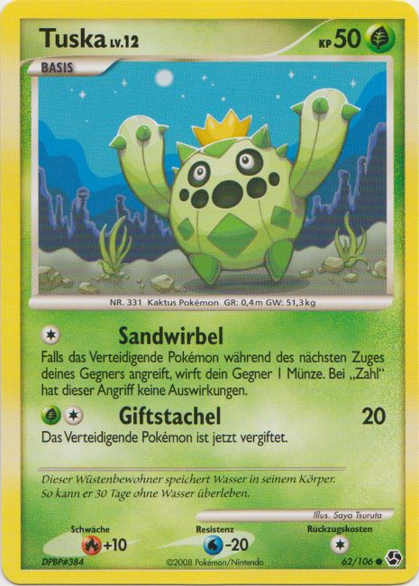 Tuska 62 — Epische Begegnungen (German Pokémon TCG card)